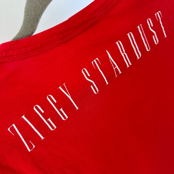 Zara David Bowie / Ziggy Stardust graphic T-shirt size S - Picture 5 of 6